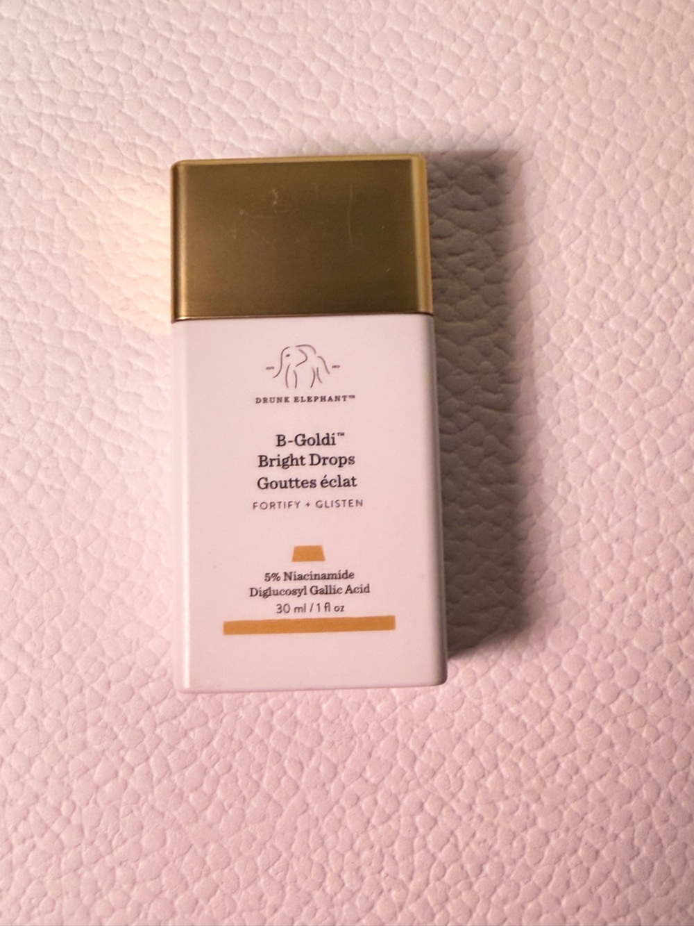 Drunk Elephant B-Goldin Bright Drops Serum - White & Gold